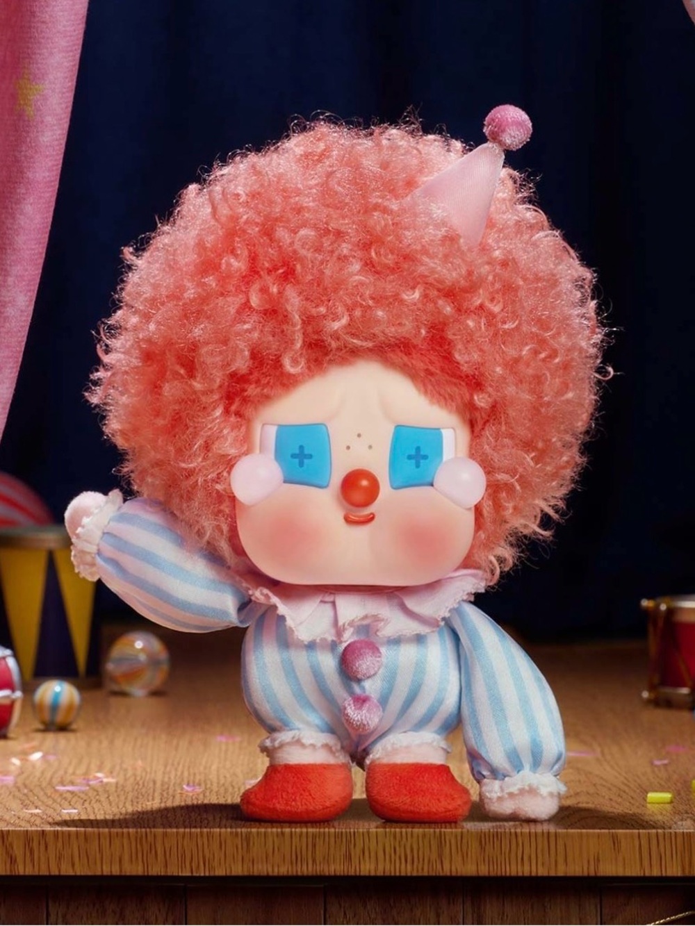 POP MART WHY SO SERIOUS SERIES-CRYBABY Vinyl Plush Blister Pack